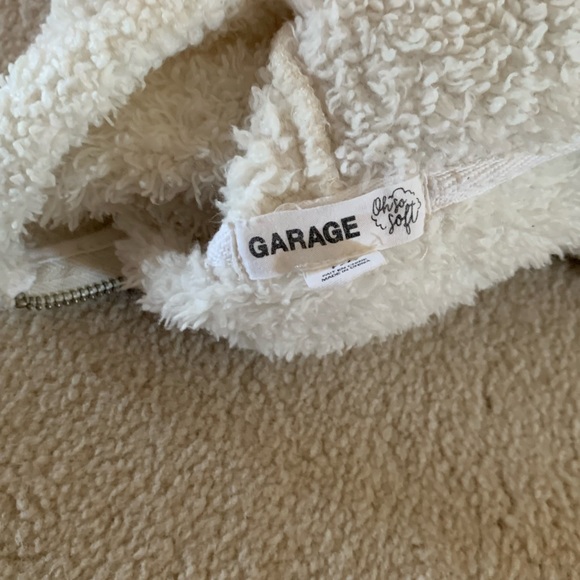 Garage fleece hoodie halfzip. - Picture 5 of 6
